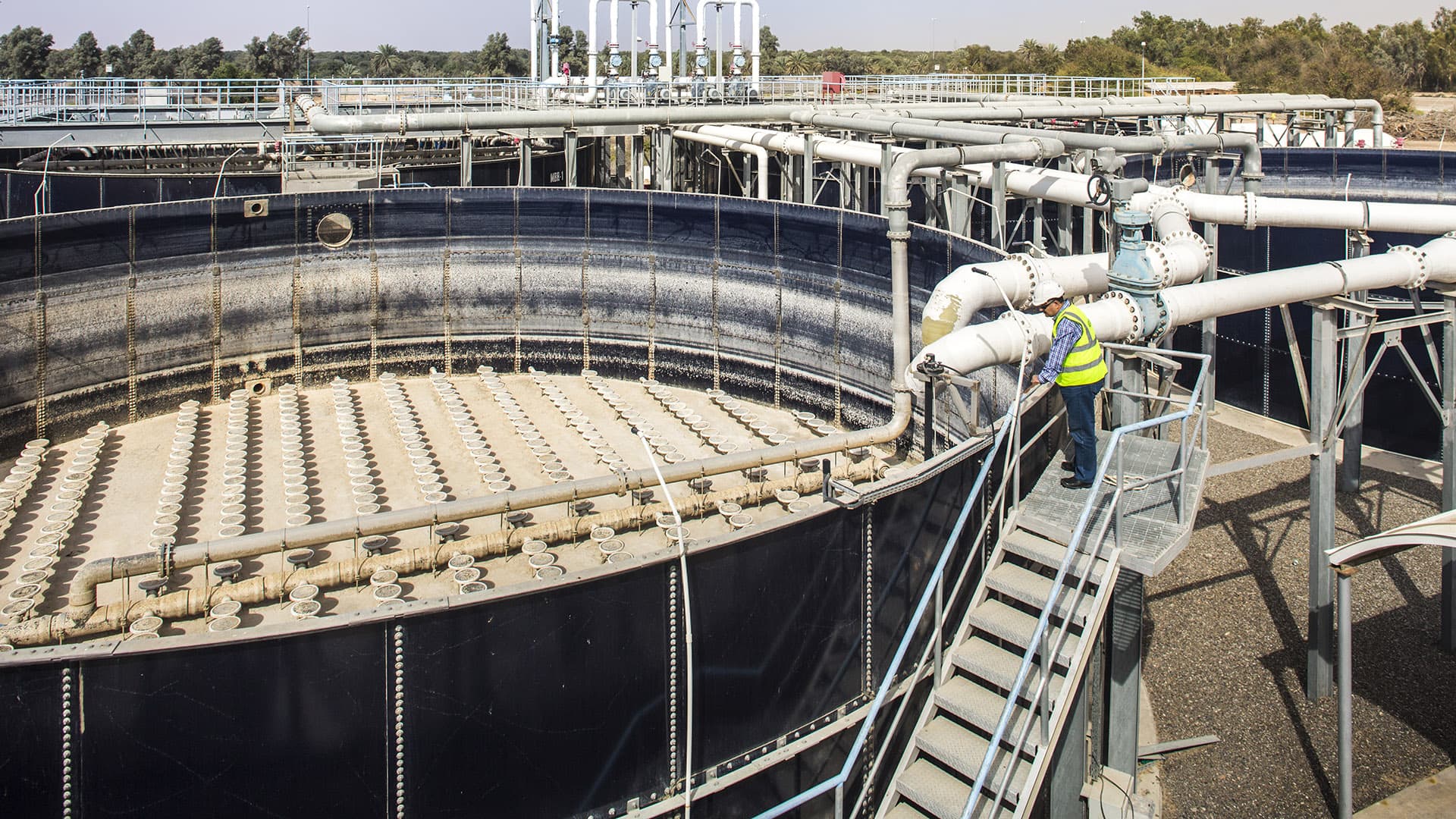 Al Kharj Road Sewage Treatment Plant, Riyadh